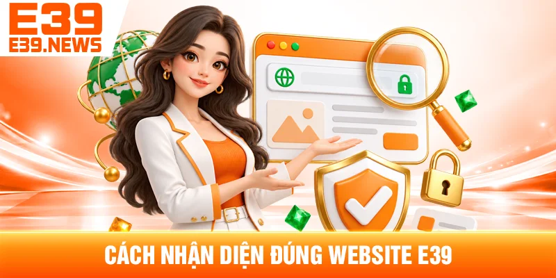 Cách Nhận Diện Đúng Website E39